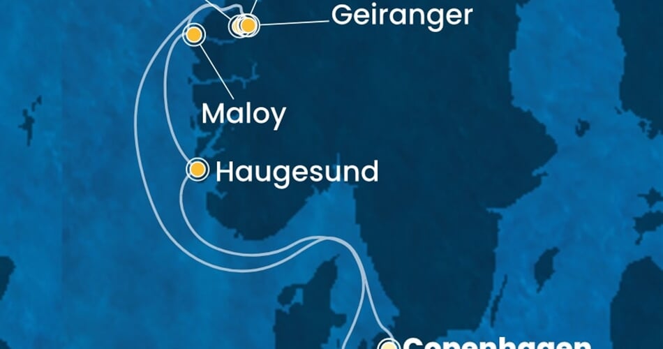 Trasa plavby CDI-CPH07A36