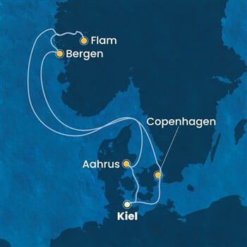 Trasa plavby CDI-KEL07A2M