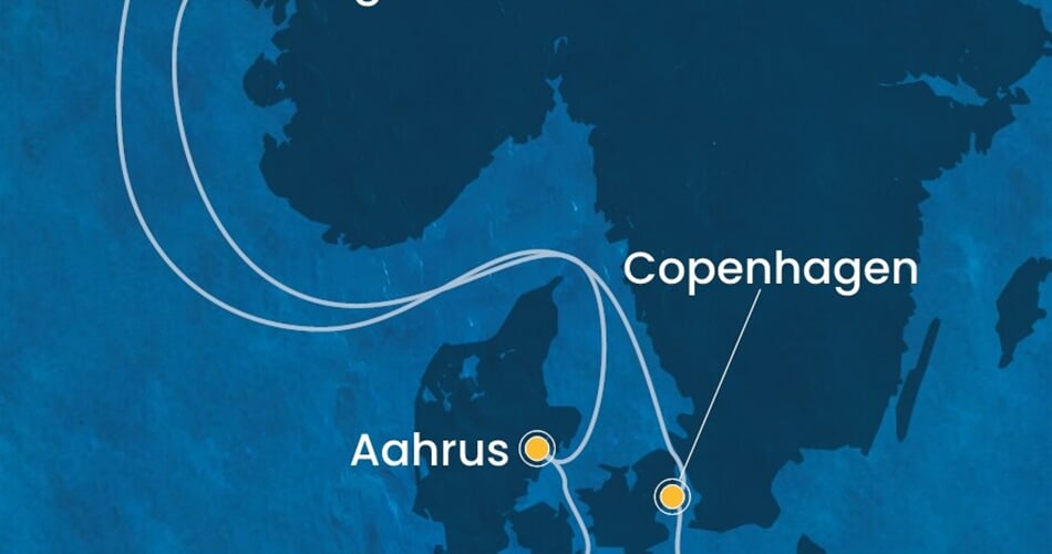 Trasa plavby CDI-KEL07A2M