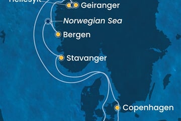 Costa Diadema - Německo, Dánsko, Norsko (z Kielu)