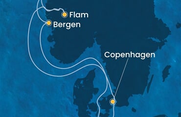 Costa Diadema - Německo, Dánsko, Norsko (z Kielu)