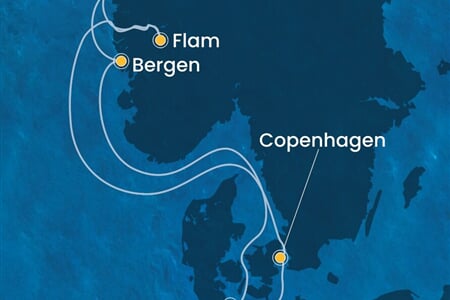 Costa Diadema - Německo, Dánsko, Norsko (z Kielu)