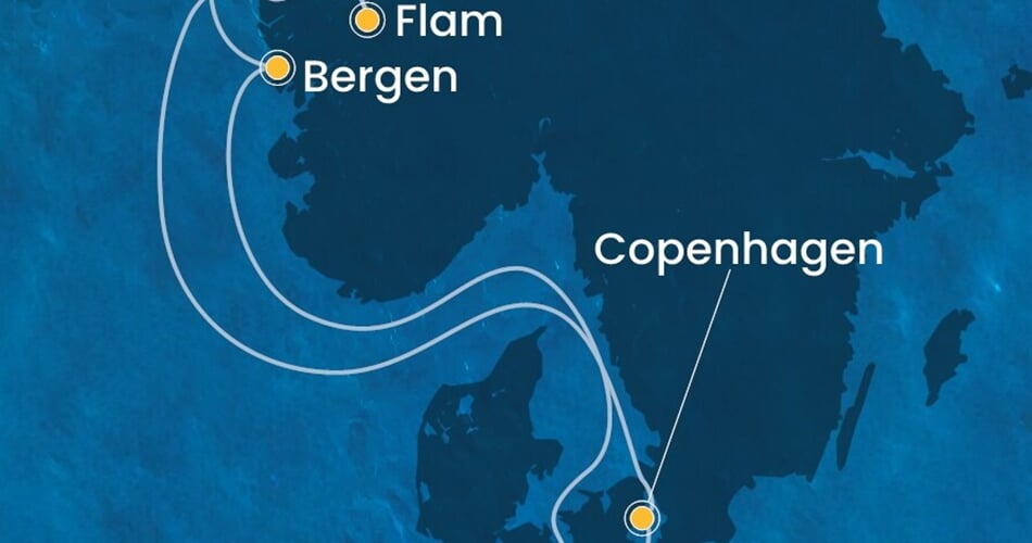 Trasa plavby CDI-KEL07A2O