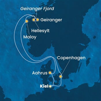 Trasa plavby CDI-KEL07A2Q