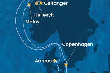 Costa Diadema - Německo, Dánsko, Norsko (z Kielu)