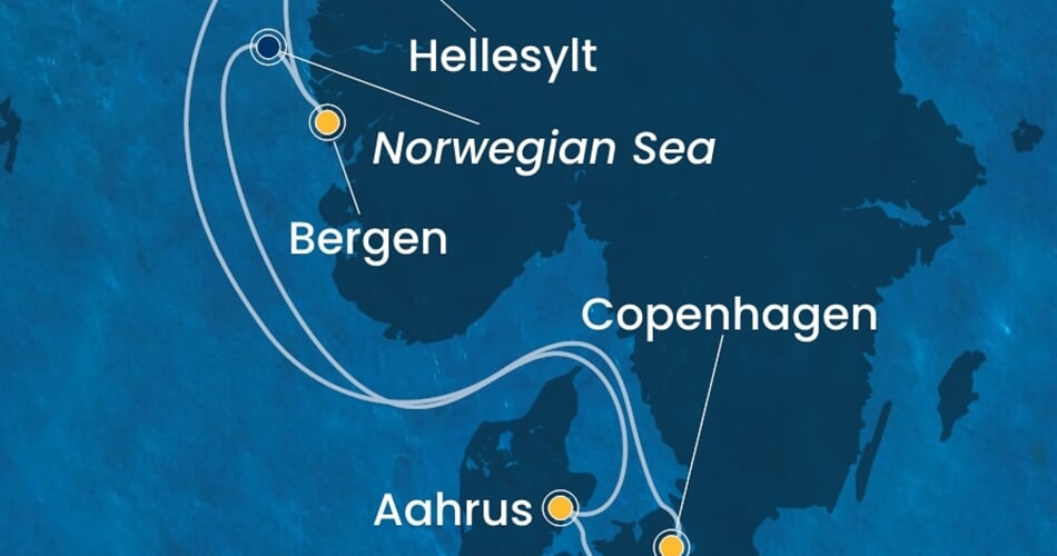 Trasa plavby CDI-KEL07A2T