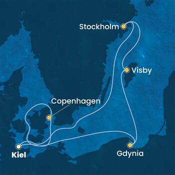 Trasa plavby CDI-KEL07A30