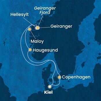 Trasa plavby CDI-KEL07A31