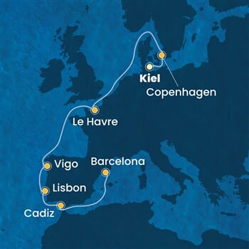 Trasa plavby CDI-KEL10A05