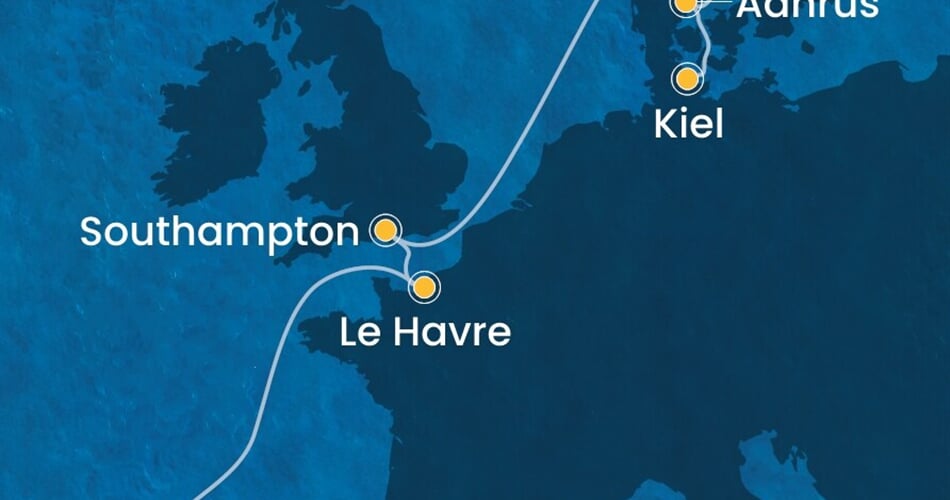 Trasa plavby CDI-LEX08A01