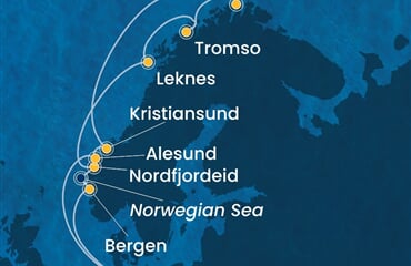 Costa Favolosa - Německo, Norsko (Hamburk)