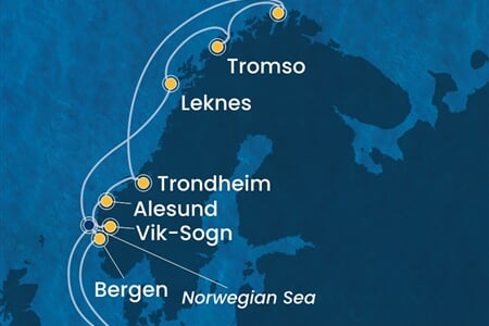 Costa Favolosa - Německo, Norsko (Hamburk)