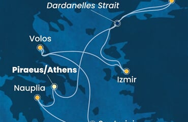 Costa Pacifica - Řecko, Turecko (z Pirea)