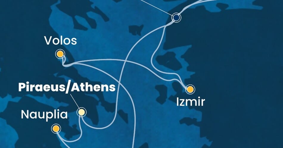 Trasa plavby CPA-ATH07A1X