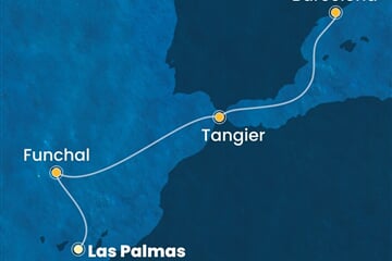 Costa Pacifica - Španělsko, Portugalsko, Maroko (Gran Canaria)