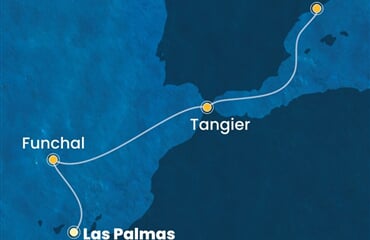 Costa Pacifica - Španělsko, Portugalsko, Maroko (Gran Canaria)