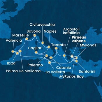 Trasa plavby CSE-ATH20A00