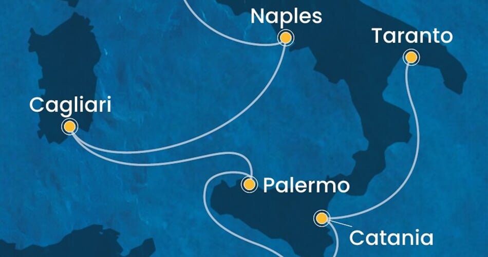 Trasa plavby CSE-CIV06A1S