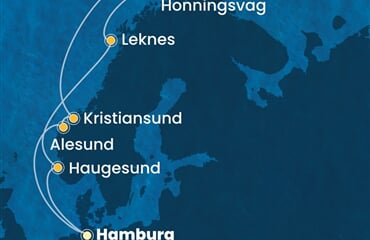 Costa Favolosa - Německo, Norsko (Hamburk)