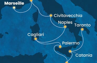Costa Serena - Francie, Itálie, Malta (z Marseille)