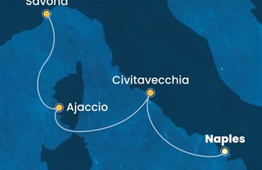 Costa Serena - Itálie, Francie (Neapol)