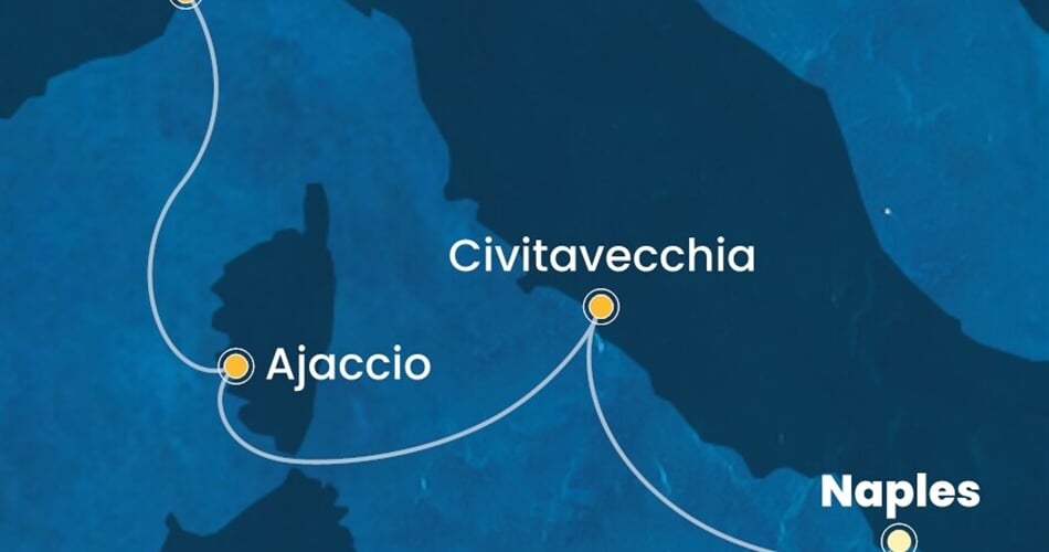 Trasa plavby CSE-NAP03A0G