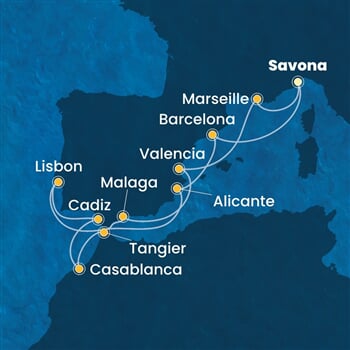 Trasa plavby CSE-SVN12A0Y