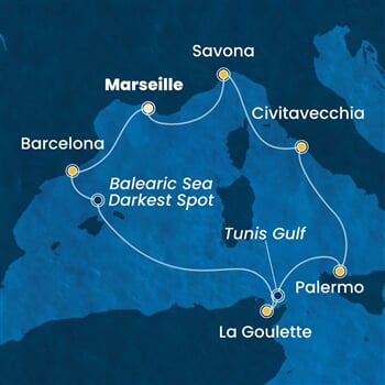 Trasa plavby CTO-MRS07A9I