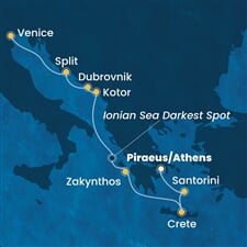 Costa Deliziosa - Řecko, Černá Hora, Chorvatsko (z Pirea)