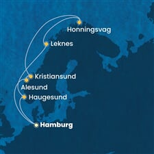 Costa Favolosa - Německo, Norsko (Hamburk)