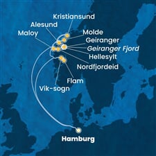 Costa Favolosa - Německo, Norsko (Hamburk)