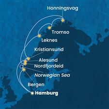 Costa Favolosa - Německo, Norsko (Hamburk)