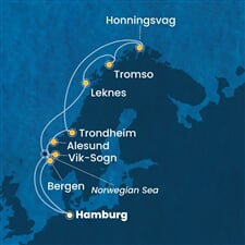 Costa Favolosa - Německo, Norsko (Hamburk)