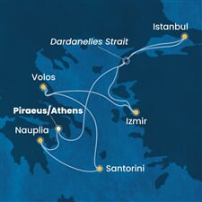 Costa Pacifica - Řecko, Turecko (z Pirea)