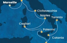 Trasa plavby CSE-MRS08A0T