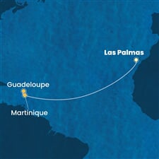 Costa Favolosa - Španělsko, Nizozemské Antily (Gran Canaria)