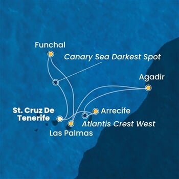 Trasa plavby CFO-TCI07A29