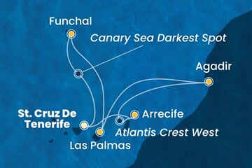 Costa Fortuna - Španělsko, Maroko, Portugalsko (Santa Cruz de Tenerife)