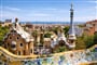 Španělsko - park Güell a výhled na Barcelonu