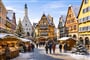Německo - advent v idylickém Rothenburg ob der Tauber
