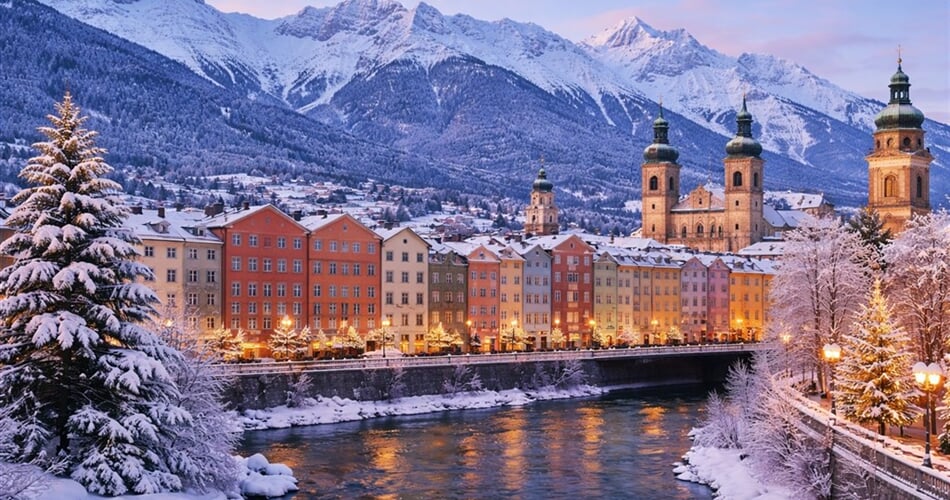 Rakousko - adventní nálada Innsbrucku