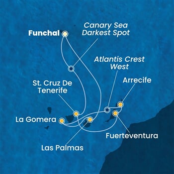 Trasa plavby CPA-FNC07A1C