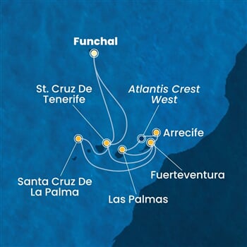 Trasa plavby CPA-FNC10A01