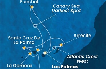 Costa Pacifica - Španělsko, Portugalsko (Gran Canaria)