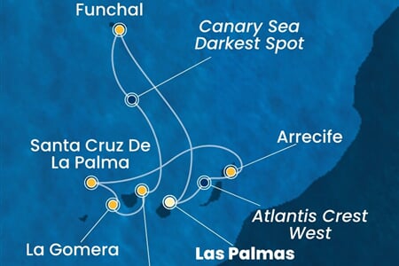Costa Pacifica - Španělsko, Portugalsko (Gran Canaria)