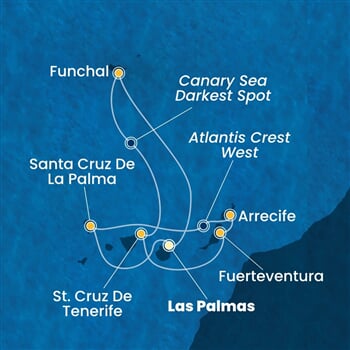 Trasa plavby CPA-LPA07A1H