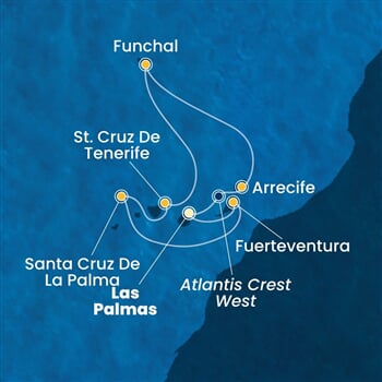 Trasa plavby CPA-LPA07A1J