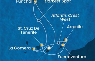 Costa Pacifica - Španělsko, Portugalsko (Gran Canaria)
