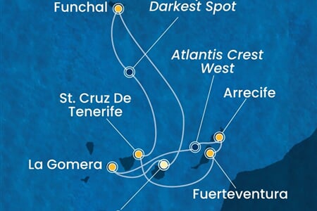 Costa Pacifica - Španělsko, Portugalsko (Gran Canaria)