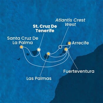 Trasa plavby CPA-TCI07A2D